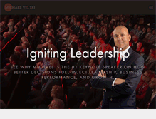 Tablet Screenshot of michaelveltri.com
